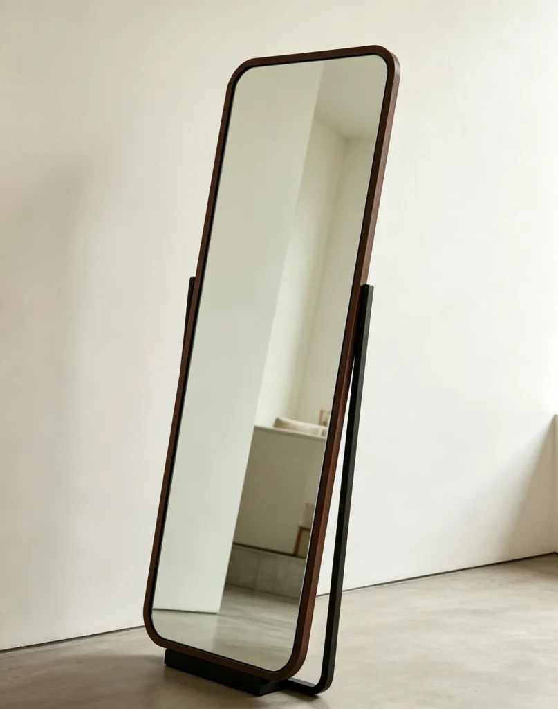 ESP framed standing mirror, customizable