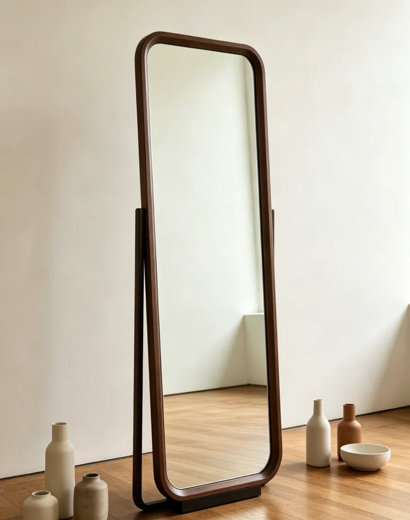 ESP framed standing mirror, customizable
