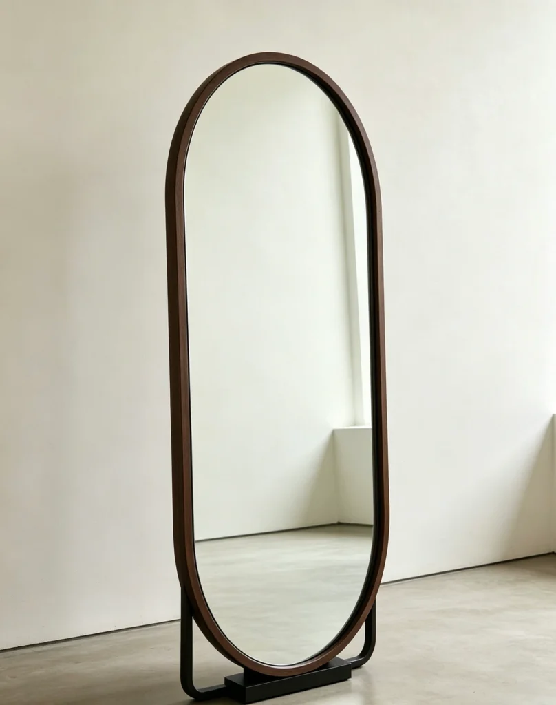ESP framed standing mirror, customizable