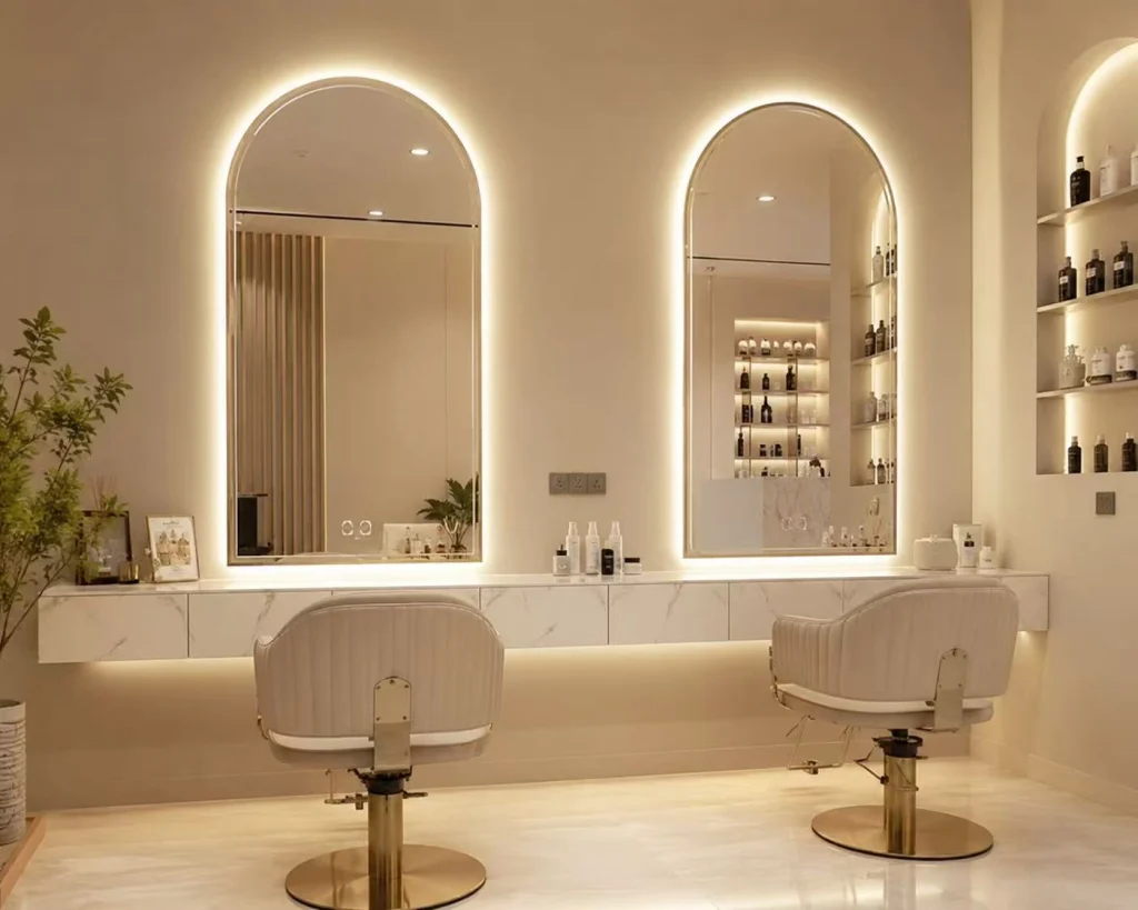 Makeup mirrors, customizable