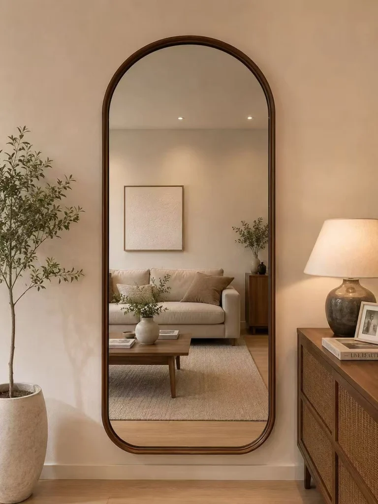 Decorative mirrors for home use, customizable.